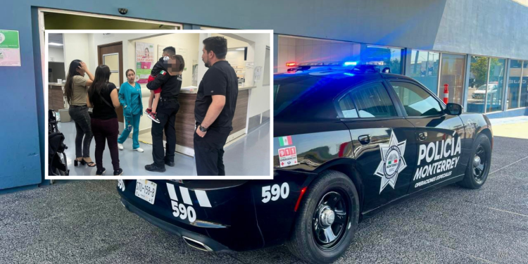 Policías auxilian a niño - PUNTO DE ENCUENTRO Policías-de-Monterrey auxilian-a-niño primeros-auxilios