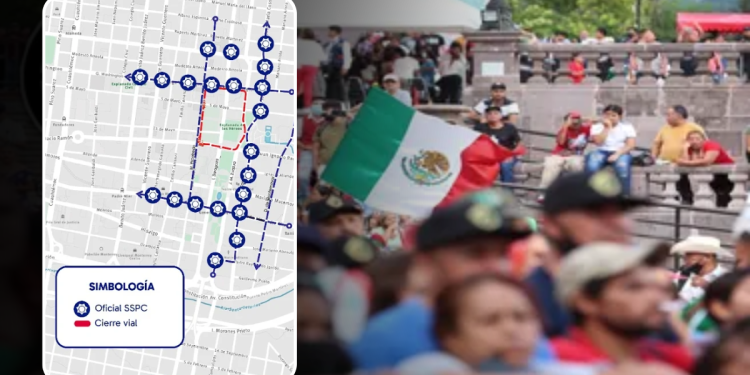 Realizará Monterrey operativo vial en el Centro por Grito de Independencia - PUNTO DE ENCUENTRO - PUNTO DE ENCUENTRO cierre-de-calles-en-monterrey-por-el-grito