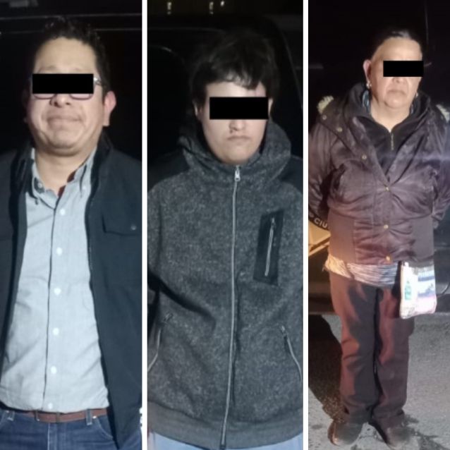 familia-detenida-robo-a-notarías-Policía-de-Monterrey-Mitras-Centro