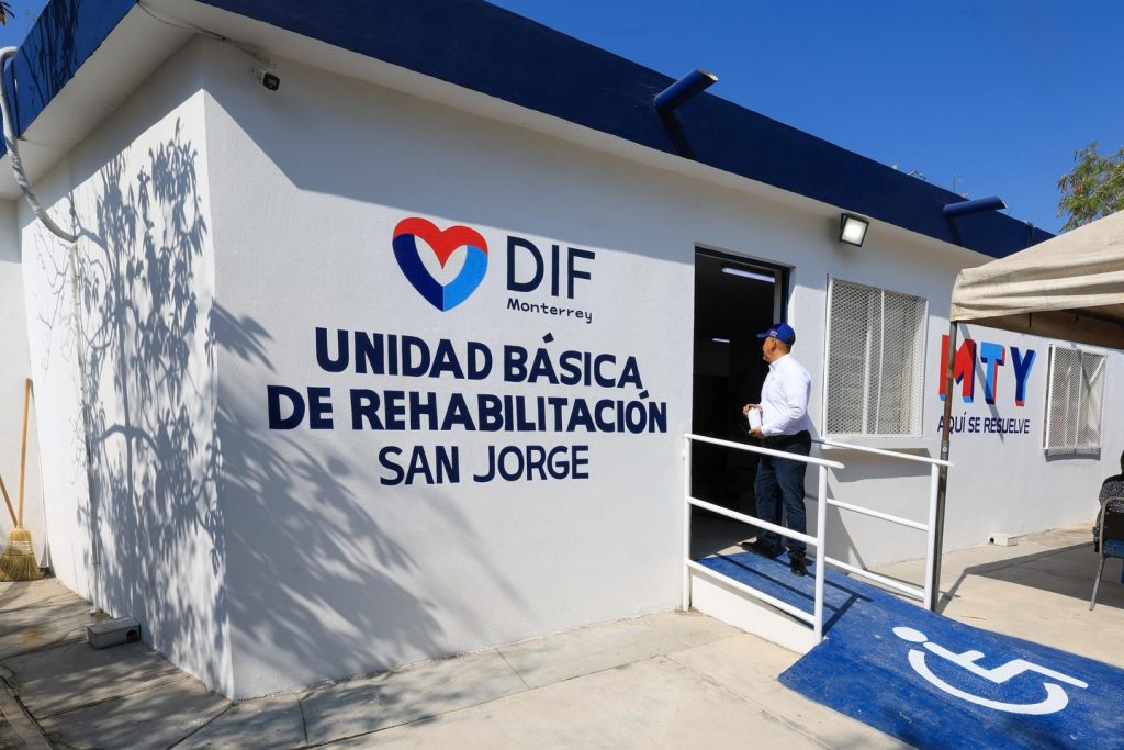 Unidad Básica de Rehabilitación en la colonia San Jorge del dif monterrey
