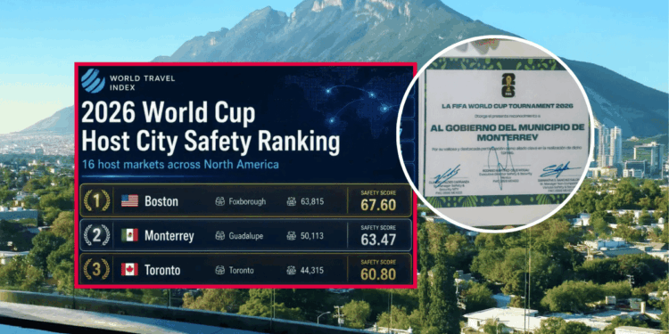 Monterrey logra segundo lugar en seguridad